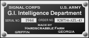 GI Intelligence Dept