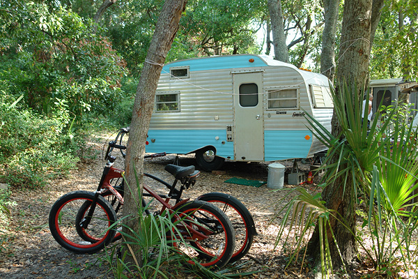 Camper at Tybee Island